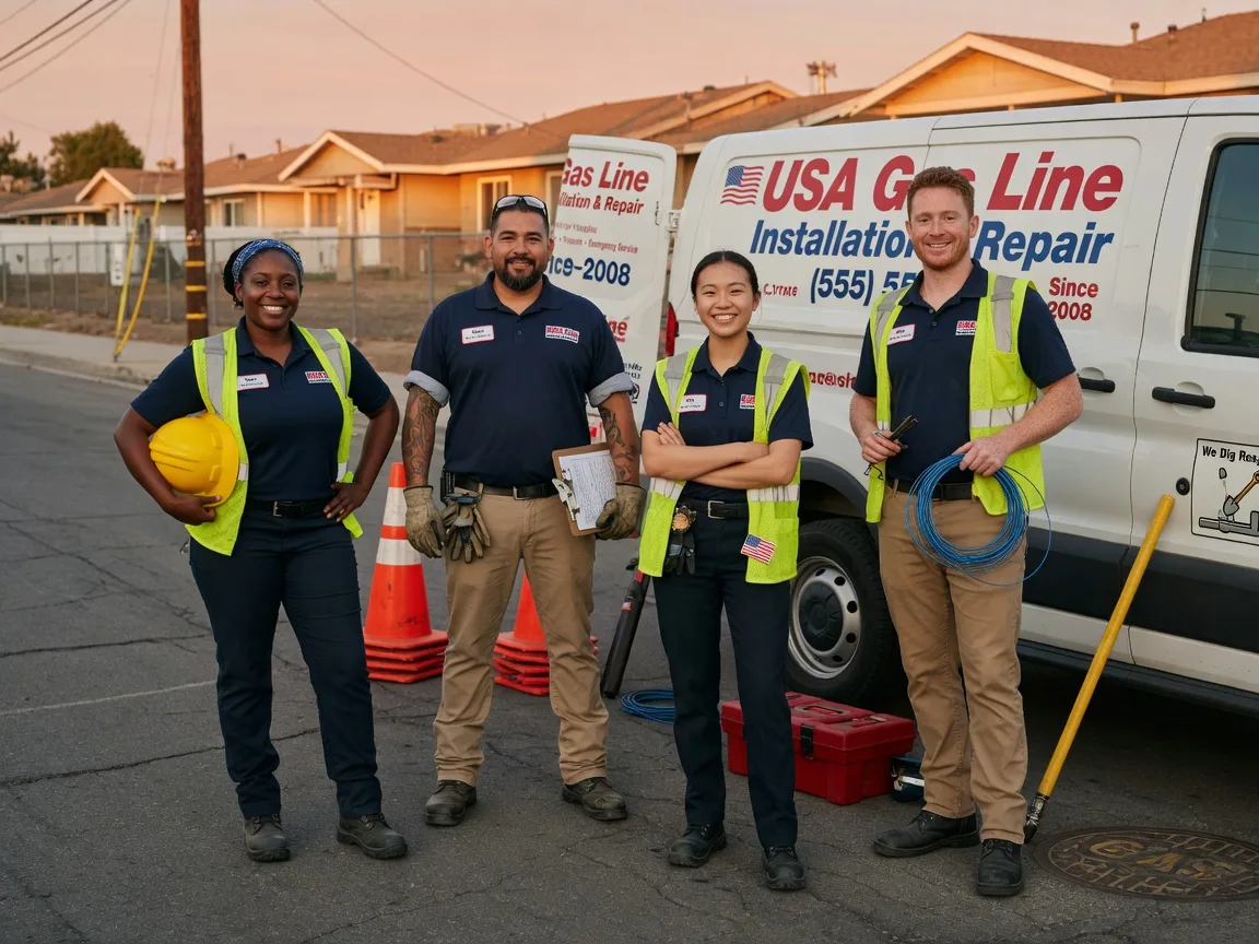 Gas Line Installation company in Hobson, TX